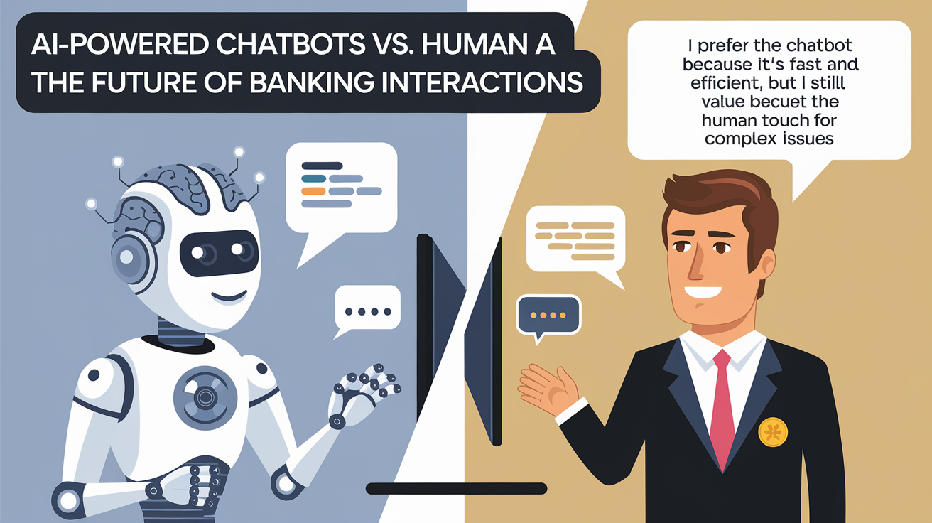 AI-Powered Chatbots vs. Human Advisors: The Future of Banking Interactions